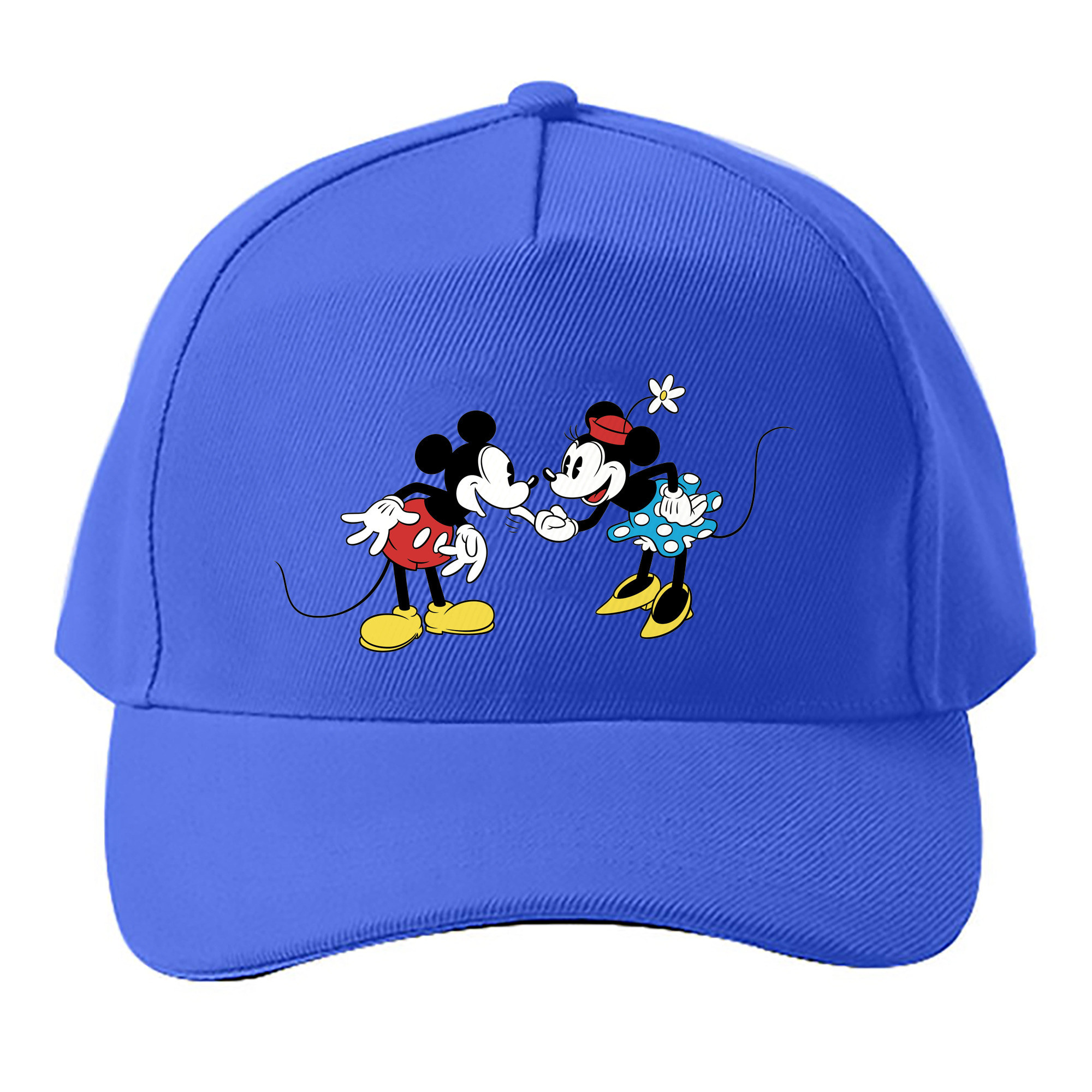 （画像用） ミッキーマウス Mickey Mouse ベースボールキャップ 綿100％ 男女兼用 帽子 スポーツ